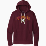 LINDBLOM MATH AND SCIENCE ACADEMY EAGLES Next Level Apparel Unisex Santa Cruz Pullover Hoodie Front Thumbnail