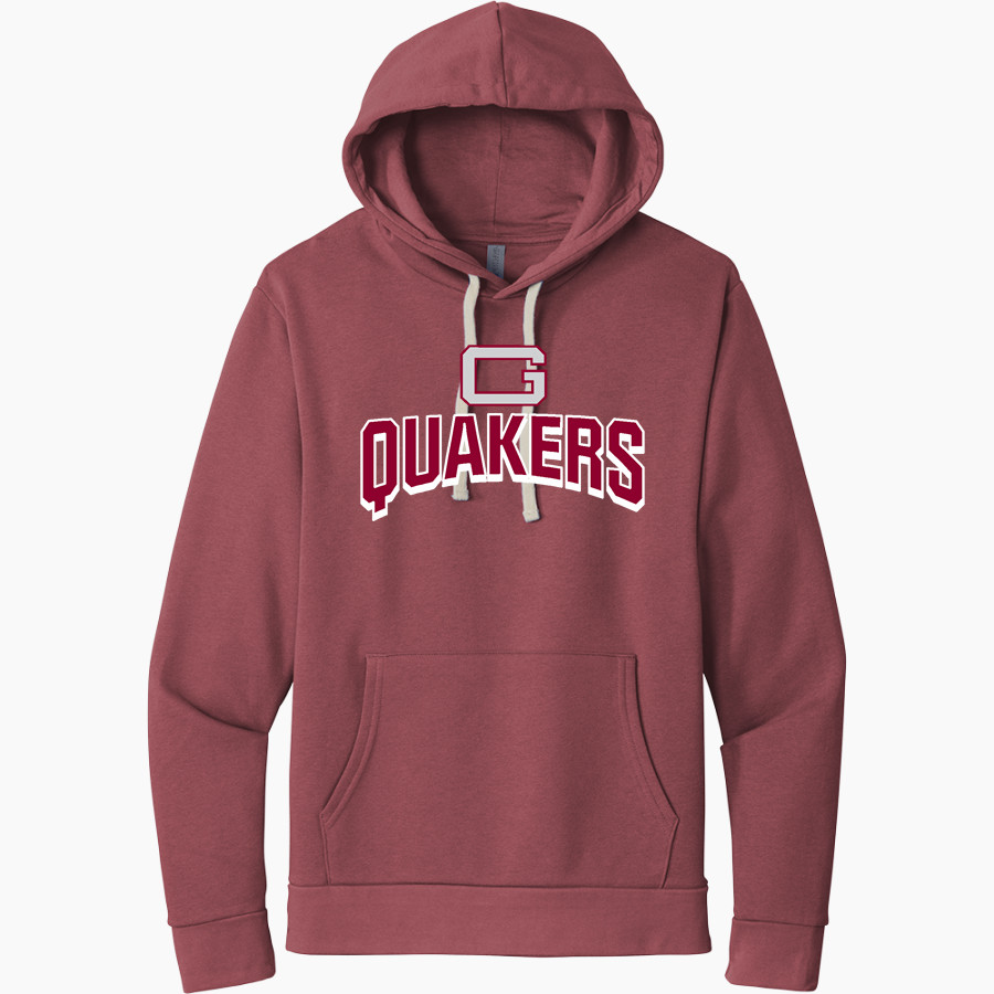Guilford College Quakers <span class="pdp-name-mascot">GUILFORD COLLEGE Quakers</span> Next Level Apparel Unisex Santa Cruz Pullover Hoodie