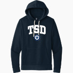 Texas School for the Deaf Next Level Apparel Unisex Santa Cruz Pullover Hoodie Front Thumbnail