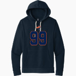 William Blount Governors Next Level Apparel Unisex Santa Cruz Pullover Hoodie Front Thumbnail