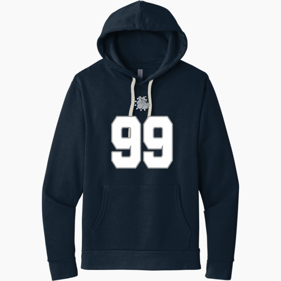 Westerly Bulldogs Next Level Apparel Unisex Santa Cruz Pullover Hoodie