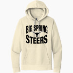 BIG SPRING HIGH SCHOOL STEERS <span class="pdp-name-mascot">BIG SPRING STEERS</span> Next Level Apparel Unisex Santa Cruz Pullover Hoodie Front Thumbnail