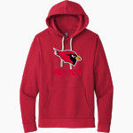 NEWTON HIGH SCHOOL CARDINALS <span class="pdp-name-mascot">NEWTON CARDINALS</span> Next Level Apparel Unisex Santa Cruz Pullover Hoodie Front Thumbnail