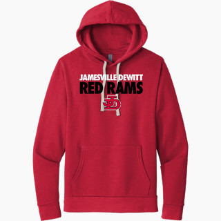 Next Level Apparel Unisex Santa Cruz Pullover Hoodie