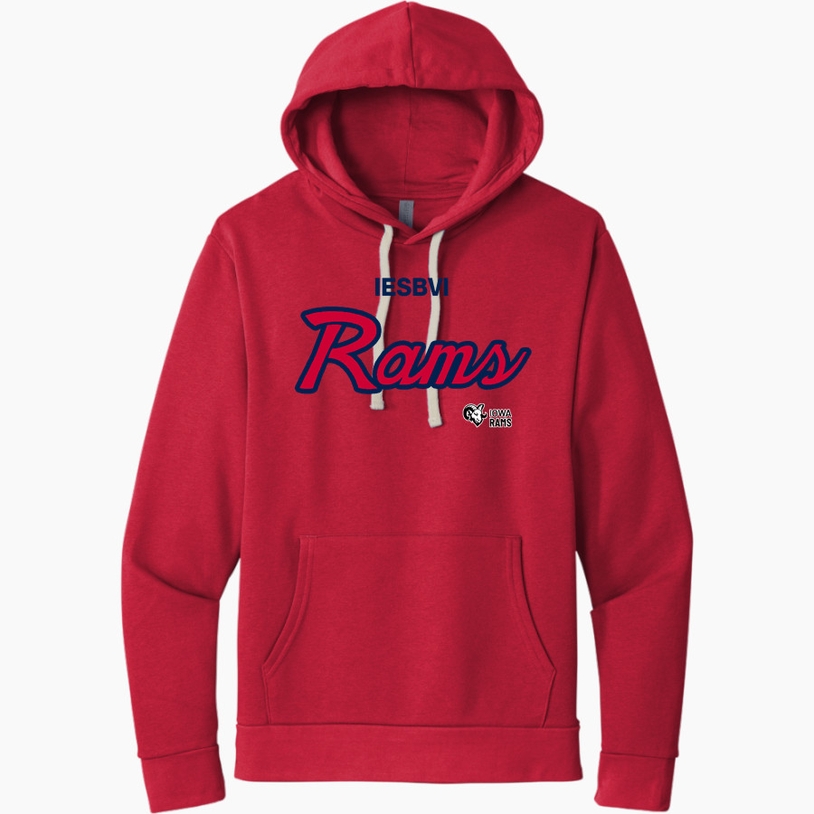 IESBVI Rams Next Level Apparel Unisex Santa Cruz Pullover Hoodie