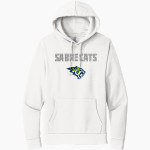 Summit Sabrecats <span class="pdp-name-mascot">Summit School Sabrecats</span> Next Level Apparel Unisex Santa Cruz Pullover Hoodie Front Thumbnail