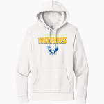 Hermon Hawks <span class="pdp-name-mascot">Hermon Hawks</span> Next Level Apparel Unisex Santa Cruz Pullover Hoodie Front Thumbnail