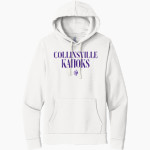 Collinsville Kahoks Next Level Apparel Unisex Santa Cruz Pullover Hoodie Front Thumbnail