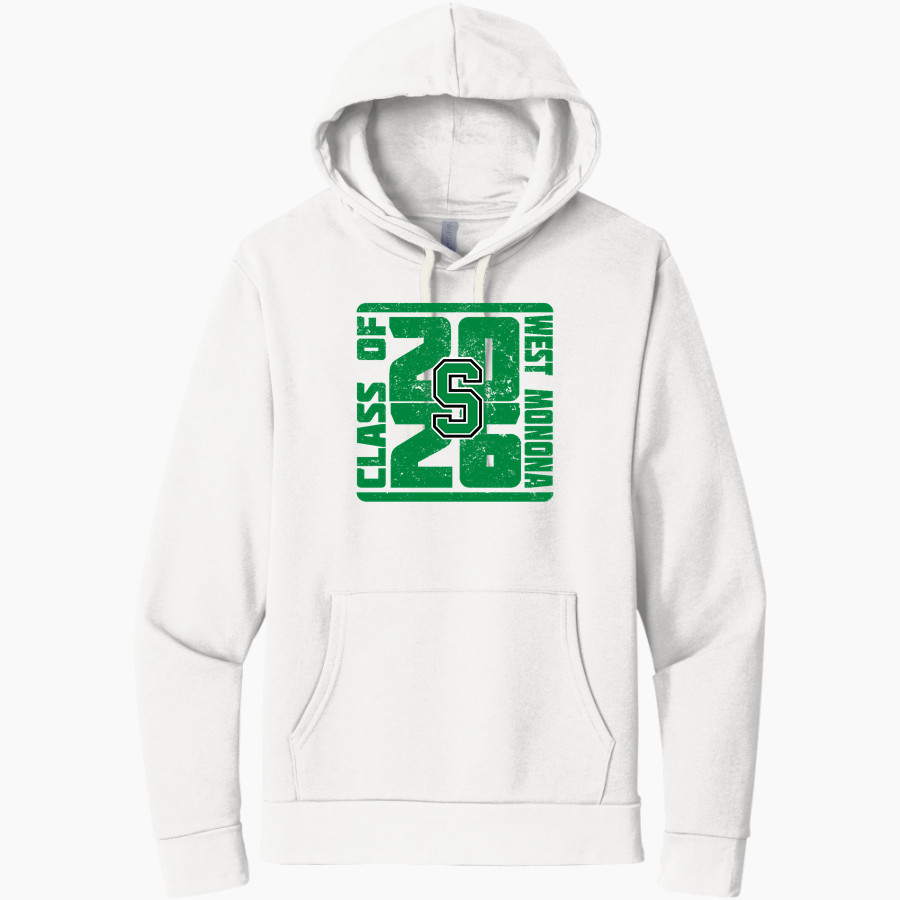 WEST MONONA HIGH SCHOOL SPARTANS Next Level Apparel Unisex Santa Cruz Pullover Hoodie