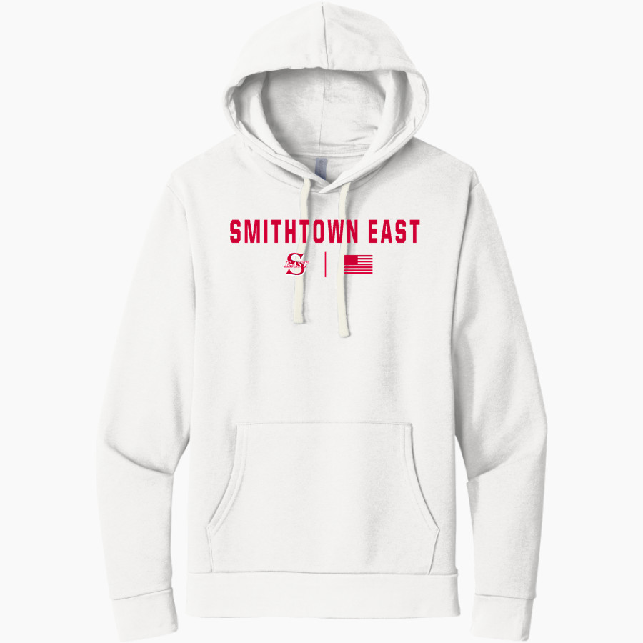 SMITHTOWN HIGH SCHOOL EAST BULLS Next Level Apparel Unisex Santa Cruz Pullover Hoodie