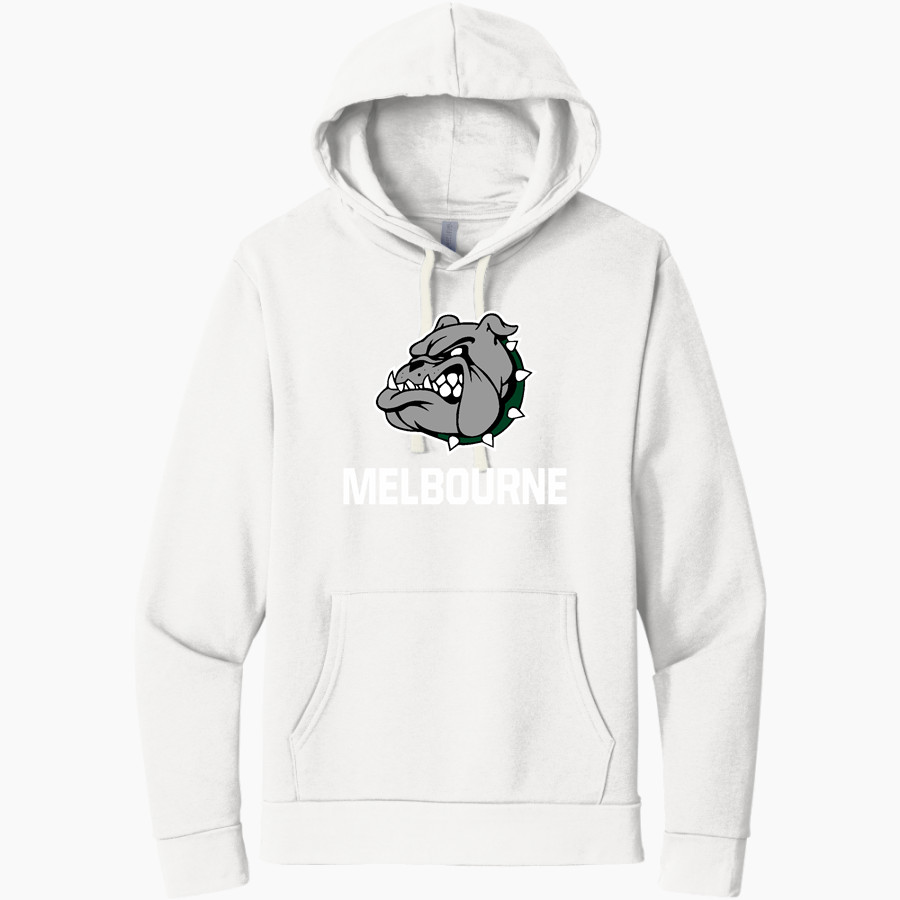 MELBOURNE HIGH SCHOOL BULLDOGS Next Level Apparel Unisex Santa Cruz Pullover Hoodie