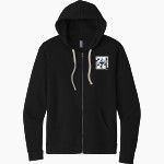HONDO HIGH SCHOOL OWLS <span class="pdp-name-mascot">HONDO OWLS</span> Next Level Apparel Unisex Santa Cruz Zip Hoodie Front Thumbnail