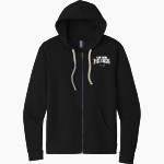 SALE CREEK Panthers Online Store <span class="pdp-name-mascot">SALE CREEK PANTHERS /LADY</span> Next Level Apparel Unisex Santa Cruz Zip Hoodie Front Thumbnail