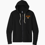 Sycamore Longhorns <span class="pdp-name-mascot">Sycamore Elementary School Longhorns</span> Next Level Apparel Unisex Santa Cruz Zip Hoodie Front Thumbnail