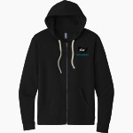 4th Down University 4th Down University <span class="pdp-name-mascot">4th Down University</span> Next Level Apparel Unisex Santa Cruz Zip Hoodie Front Thumbnail