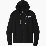 University Of St. Thomas Athletics The Official Online Store Next Level Apparel Unisex Santa Cruz Zip Hoodie Front Thumbnail