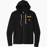Hudson's Bay Eagles <span class="pdp-name-mascot">Hudson's Bay Eagles</span> Next Level Apparel Unisex Santa Cruz Zip Hoodie Front Thumbnail