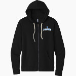Spring Hill Panthers <span class="pdp-name-mascot">Spring Hill Panthers</span> Next Level Apparel Unisex Santa Cruz Zip Hoodie Front Thumbnail