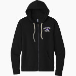 First Baptist Hurricanes <span class="pdp-name-mascot">First Baptist Hurricanes</span> Next Level Apparel Unisex Santa Cruz Zip Hoodie Front Thumbnail