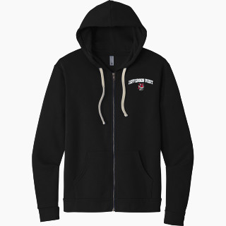 Next Level Apparel Unisex Santa Cruz Zip Hoodie
