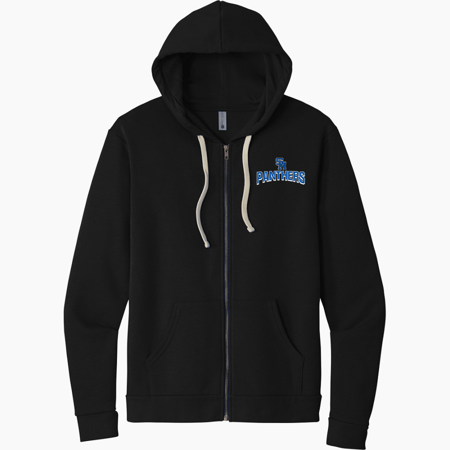 Spring Hill Panthers <span class="pdp-name-mascot">Spring Hill Panthers</span> Next Level Apparel Unisex Santa Cruz Zip Hoodie