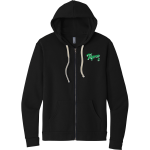 Salem University Tigers <span class="pdp-name-mascot">TIGERS</span> Next Level Apparel Unisex Santa Cruz Zip Hoodie Front Thumbnail