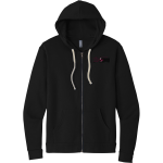 Fair School for Arts Falcons <span class="pdp-name-mascot">The FAIR Falcons</span> Next Level Apparel Unisex Santa Cruz Zip Hoodie Front Thumbnail