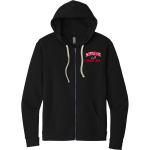 EASTBROOK HIGH SCHOOL PANTHERS <span class="pdp-name-mascot">EASTBROOK PANTHERS</span> Next Level Apparel Unisex Santa Cruz Zip Hoodie Front Thumbnail