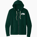 SPECTRUM HIGH SCHOOL STING <span class="pdp-name-mascot">SPECTRUM STING</span> Next Level Apparel Unisex Santa Cruz Zip Hoodie Front Thumbnail