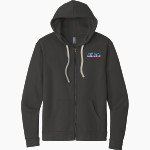 AFCA <span class="pdp-name-mascot">Afca Texas</span> Next Level Apparel Unisex Santa Cruz Zip Hoodie Front Thumbnail