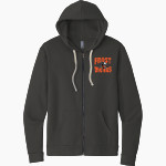 Frost Vikings <span class="pdp-name-mascot">Frost Vikings</span> Next Level Apparel Unisex Santa Cruz Zip Hoodie Front Thumbnail