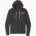 Jefferson Dragons <span class="pdp-name-mascot">Jefferson Dragons</span> Next Level Apparel Unisex Santa Cruz Zip Hoodie Front Thumbnail