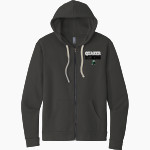 Franklin Quakers <span class="pdp-name-mascot">Franklin Quakers</span> Next Level Apparel Unisex Santa Cruz Zip Hoodie Front Thumbnail