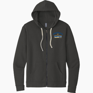 Next Level Apparel Unisex Santa Cruz Zip Hoodie