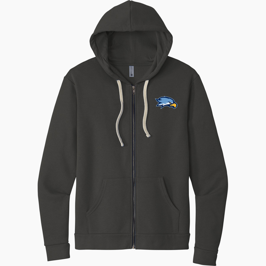Roger Williams University Hawks Next Level Apparel Unisex Santa Cruz Zip Hoodie