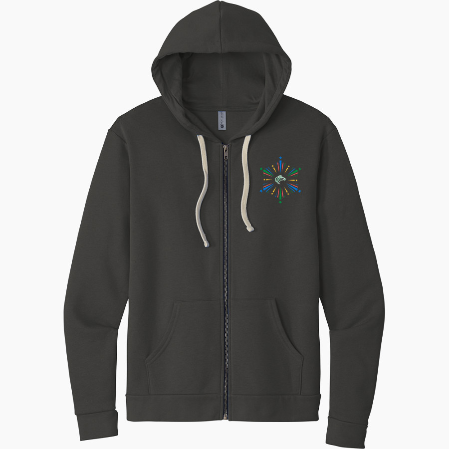 COLSTRIP HIGH SCHOOL COLTS <span class="pdp-name-mascot">COLSTRIP COLTS/FILLIES</span> Next Level Apparel Unisex Santa Cruz Zip Hoodie