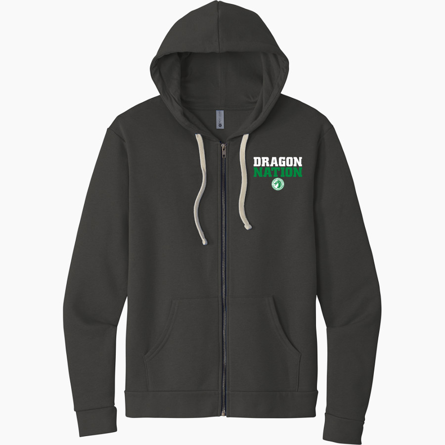 St. Mary's Dragons Next Level Apparel Unisex Santa Cruz Zip Hoodie