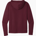 Lock Haven Bald Eagles Next Level Apparel Unisex Santa Cruz Zip Hoodie Back Thumbnail