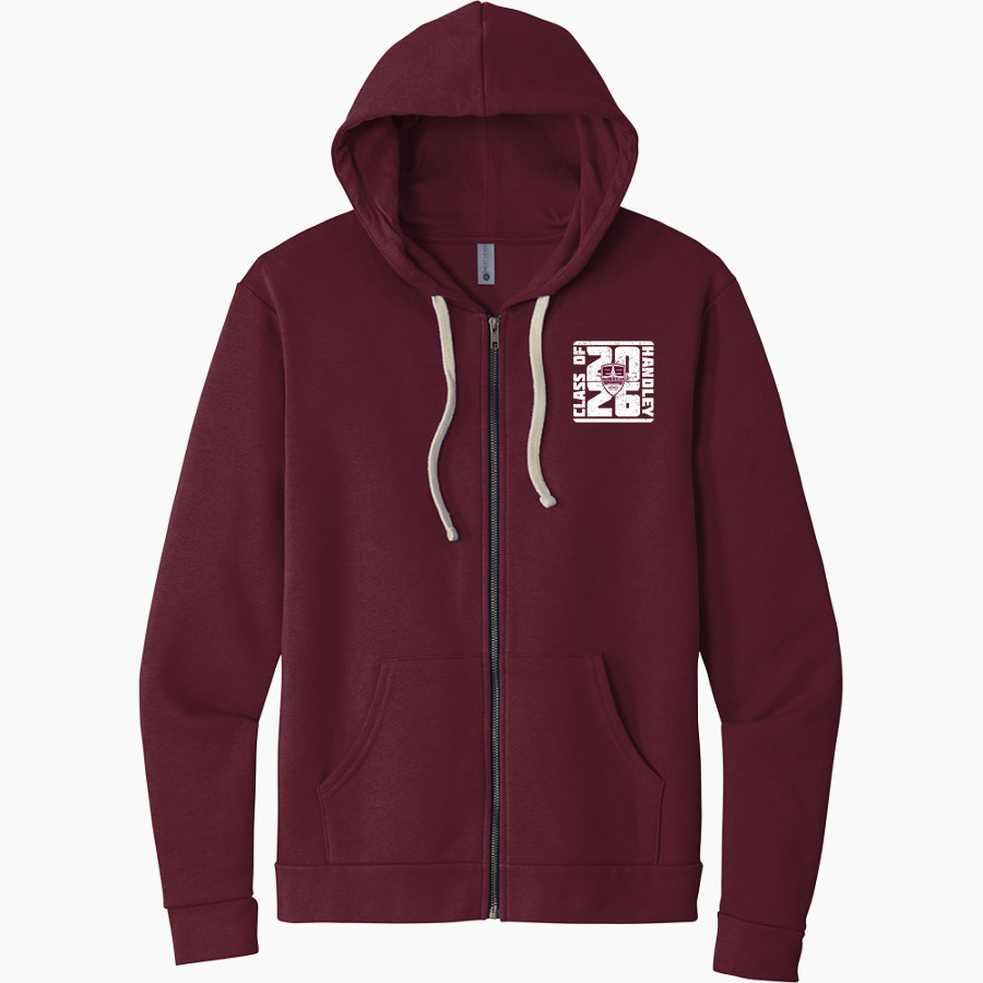 HANDLEY JUDGES The Official Online Store Next Level Apparel Unisex Santa Cruz Zip Hoodie