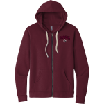 Paideia High Bears <span class="pdp-name-mascot">Paideia High School Bears</span> Next Level Apparel Unisex Santa Cruz Zip Hoodie Front Thumbnail