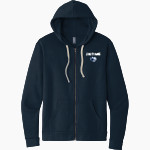 CENTRAL HIGH SCHOOL JAGUARS <span class="pdp-name-mascot">CENTRAL HIGH SCHOOL JAGUARS</span> Next Level Apparel Unisex Santa Cruz Zip Hoodie Front Thumbnail