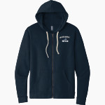 Hope International University <span class="pdp-name-mascot">Hope International University Royals</span> Next Level Apparel Unisex Santa Cruz Zip Hoodie Front Thumbnail