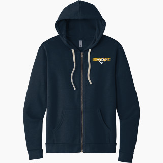 Next Level Apparel Unisex Santa Cruz Zip Hoodie