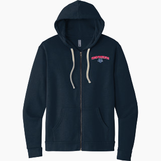 Next Level Apparel Unisex Santa Cruz Zip Hoodie