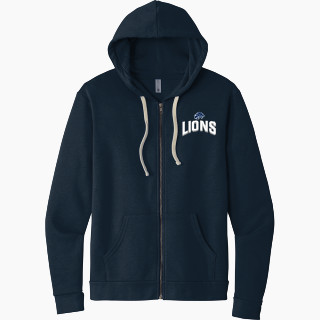 Next Level Apparel Unisex Santa Cruz Zip Hoodie