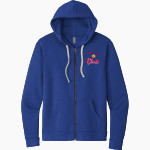 Roxana Shells Next Level Apparel Unisex Santa Cruz Zip Hoodie Front Thumbnail