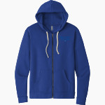 NORTH CROWLEY HIGH SCHOOL PANTHERS Next Level Apparel Unisex Santa Cruz Zip Hoodie Front Thumbnail