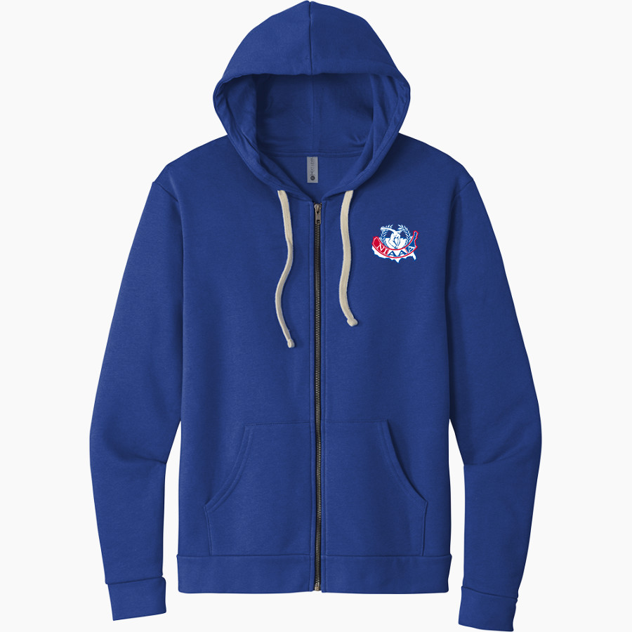 NIAAA - Next Level Apparel Unisex Santa Cruz Zip Hoodie