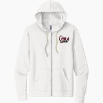 SPENCERVILLE HIGH SCHOOL BEARCATS <span class="pdp-name-mascot">SPENCERVILLE BEARCATS</span> Next Level Apparel Unisex Santa Cruz Zip Hoodie Front Thumbnail