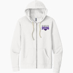 MUNCIE CENTRAL HIGH SCHOOL BEARCATS <span class="pdp-name-mascot">MUNCIE BEARCATS</span> Next Level Apparel Unisex Santa Cruz Zip Hoodie Front Thumbnail